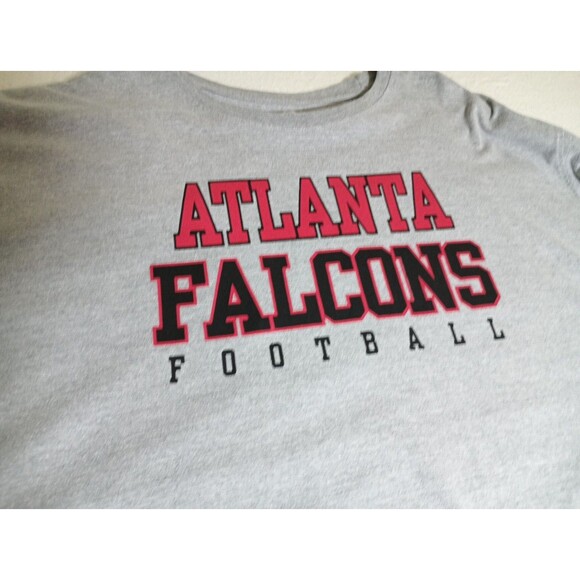 Fanatics Atlanta Falcons Long Sleeve T-Shirt 3XL Gray NFL Football TeeShirt ATL - Picture 3 of 10